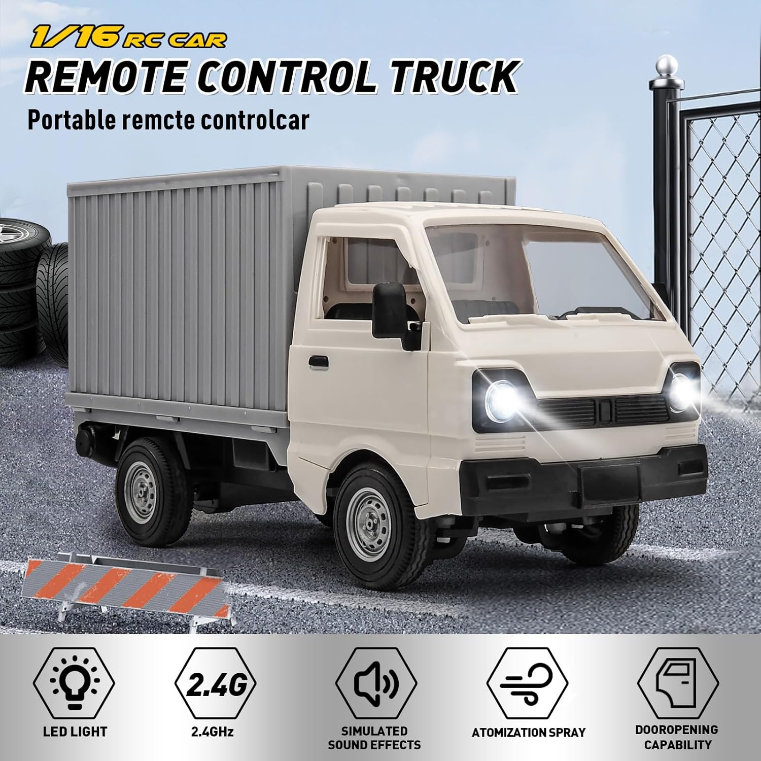 Rc Hobby Nook - KF21 Camion RC 1:16 2.4GHZ, Auto