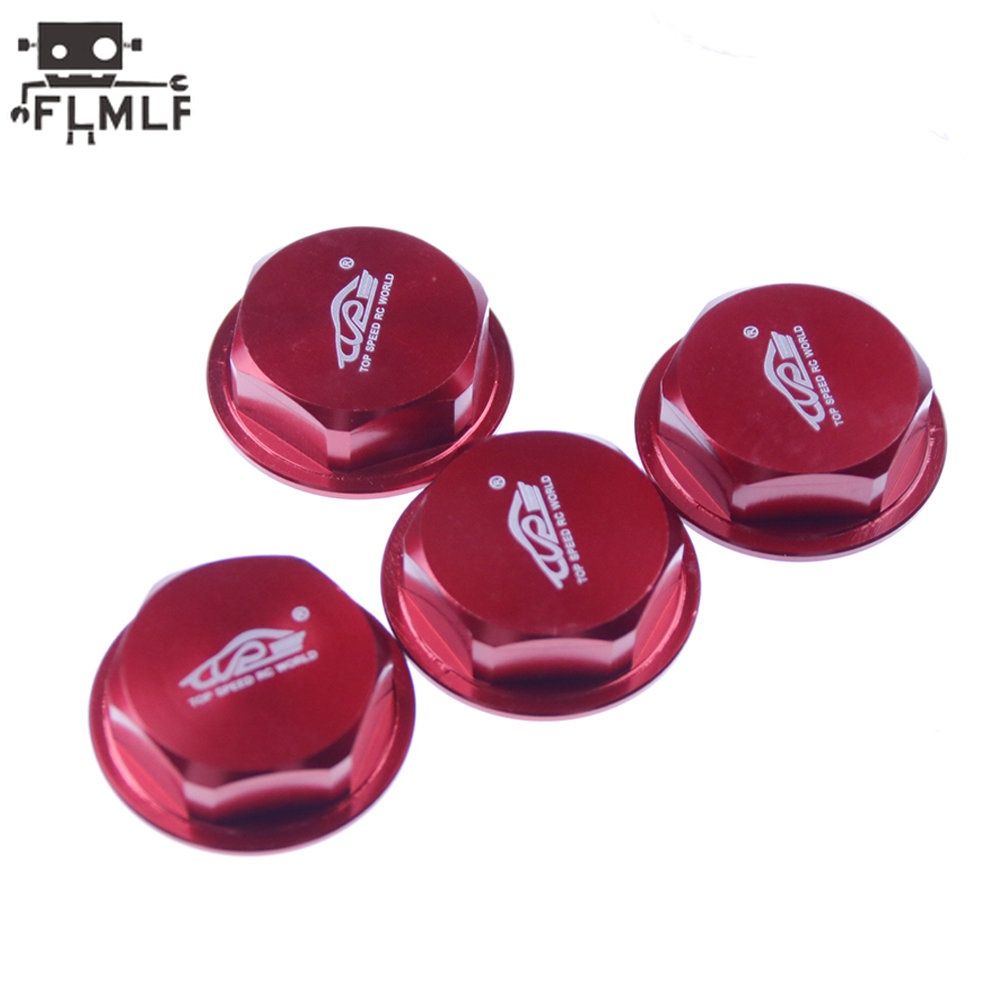Hobby Rc Van - Tappo dado ruota in alluminio per