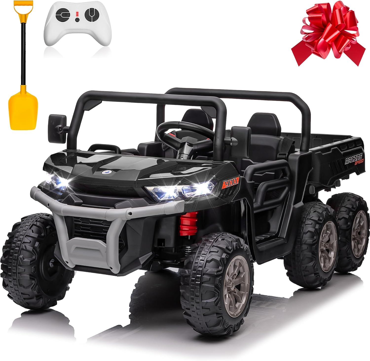 Hobby Rc Van - Camion Ribaltabile 4x4 24V con Telecomando,