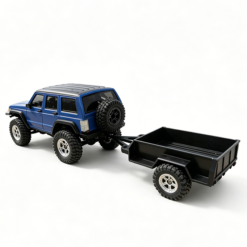 Rimorchio a 2/4 ruote con cari - Hobby Rc Van recensione e prezzo